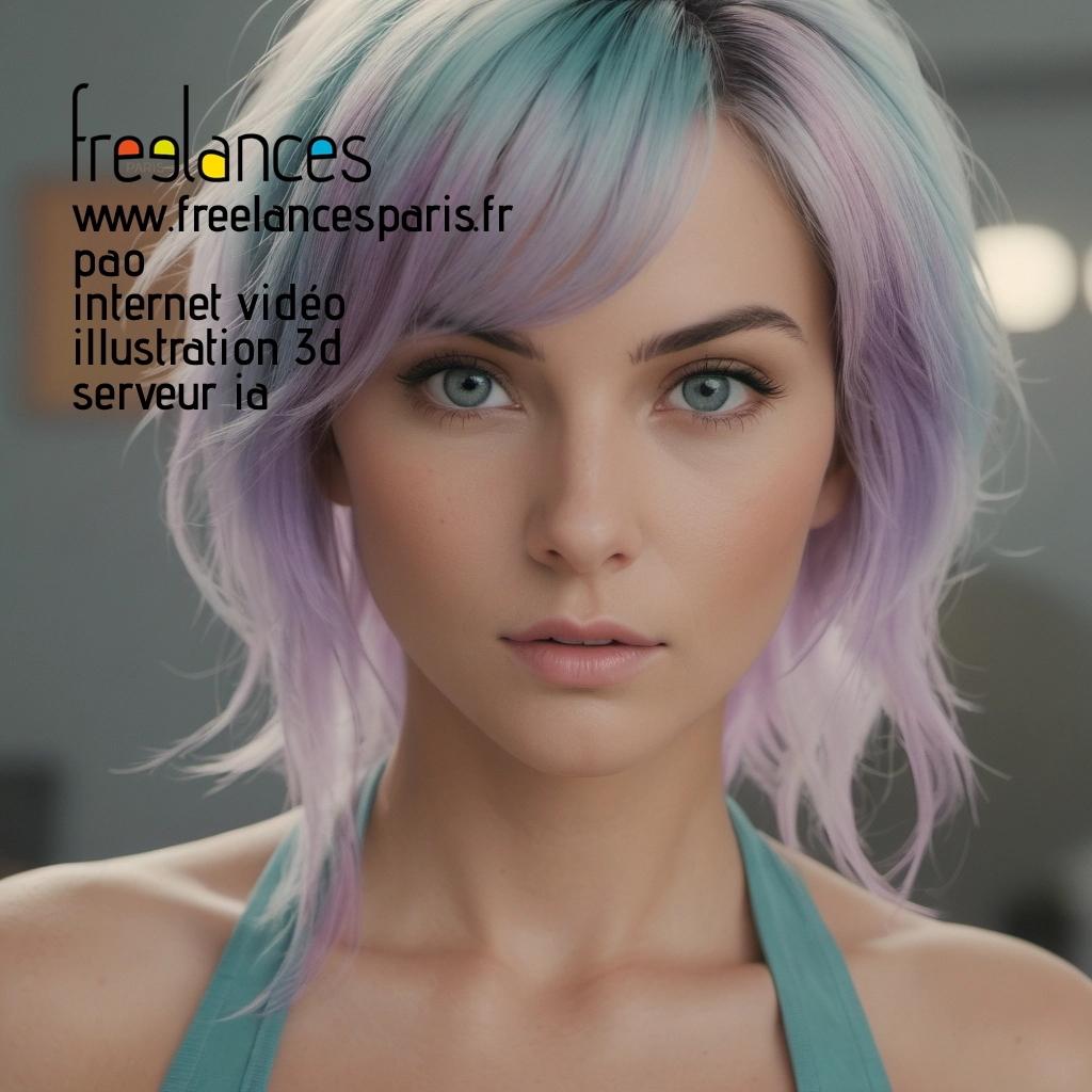 Pao mise en page internet vidéo illustration 3d serveur IA générative AI freelance paris studio de création magazines 8l5a0a90